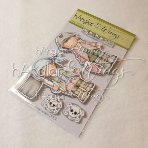 hÄnglar & Wings - A6 Clear Stamps - Pirater